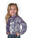 Cowgirl Tuff Girls' Pullover Button Up