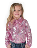 Cowgirl Tuff Girls' Pullover Button Up