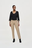 Joseph Ribkoff Women's Lux Twill Slim-Fit Pull-On Pants