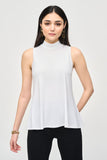 Joseph Ribkoff Women's Silky Knit Fit and Flare Sleeveless Top