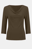 Joseph Ribkoff Women's Silky Knit Cowl Neck Top