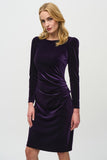 Joseph Ribkoff Women's Velvet Sheath Dress