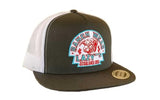 Lazy J Ranch Wear Arrowhead Red White and Blue Cap