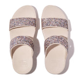 FitFlop Women's Lulu Multi-Tonal Glitter Slides