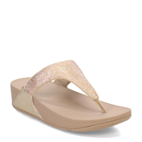 FitFlop Women's Lulu Crystal Embellished Toe-Post Sandals