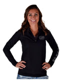 Cowgirl Tuff Women's Quarter Zip Cadet