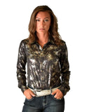 Cowgirl Tuff Women's Pullover Button Up Shirt