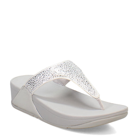 FitFlop Women's Lulu Crystal-Mix Toe-Post Sandals