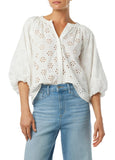 Joe's Jeans Women's The Andie Broderie Blouse
