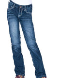 Cowgirl Tuff Girls' Edgy Jeans