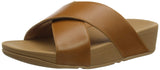 FitFlop Women's Lulu Cross Slide Sandals - Leather