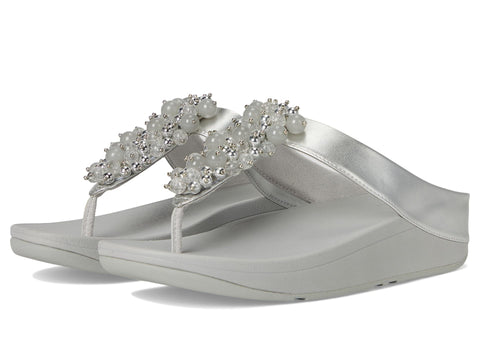 FitFlop Women's Fino Bauble-Bead Toe-Post Sandals