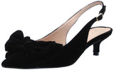 Jack Rogers Women's Debra Sling Back Kitten Heel - Velvet