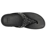 FitFlop Women's Lulu Crystal-Mix Toe-Post Sandals