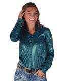 Cowgirl Tuff Women's Pullover Button Up