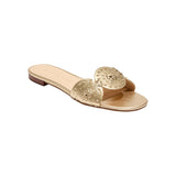 Jack Rogers Women's Ellis Stud Flat Sandal - Leather