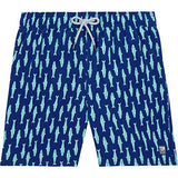 Tom & Teddy Men's Sardines Swim Trunk