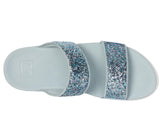 FitFlop Women's Lulu Multi-Tonal Glitter Slides