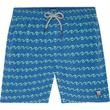 Tom & Teddy Men's Waves Swim Trunk