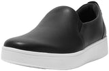 FitFlop Women's Rally Leather Slip-On Skate Sneakers