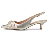 Jack Rogers Women's Debra Sling Back Kitten Heel - Nappa