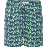 Tom & Teddy Men's Turtle Swim Trunk