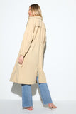 Spiritual Gangster Women's Delancey Trench W/ Hood