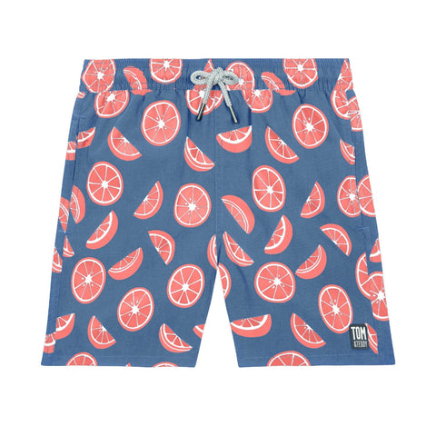 Tom & Teddy Boys' Citrus Swim Trunk