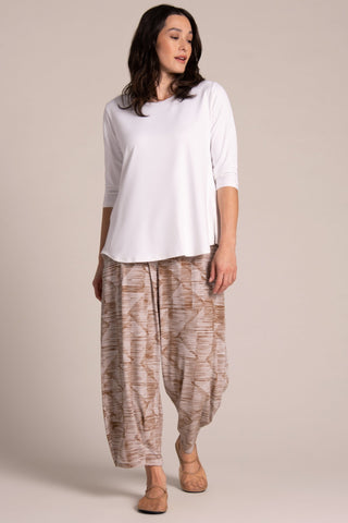 Sympli Women's Narrow Lantern Pant Print