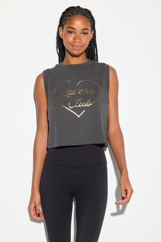Spiritual Gangster Women's Lovers Crawford Crop Tank