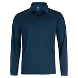 BloqUV Men's L/S Collared Shirt