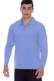 BloqUV Men's L/S Collared Shirt