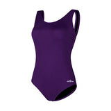 Dolfin Women's Solid Moderate Scoop Back