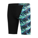 Dolfin Men's Print One Leg Jammer - Inferno