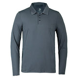 BloqUV Men's L/S Collared Shirt