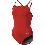 Dolfin Women's Solid V Back 1-Piece