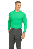 Ibkul Men's Long Sleeve Crewneck