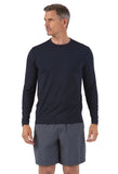 Ibkul Men's Long Sleeve Crewneck