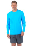 Ibkul Men's Long Sleeve Crewneck