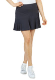 Ibkul Women's Solid Flounce Skort