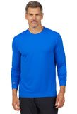 Ibkul Men's Long Sleeve Crewneck