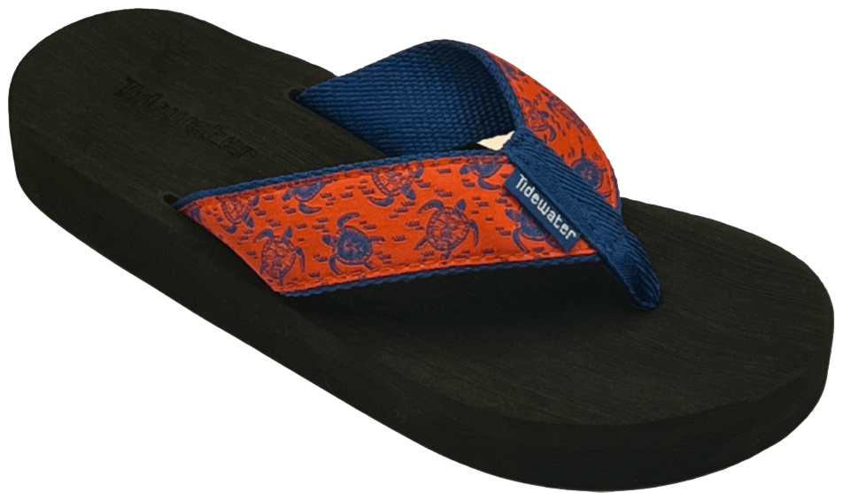 Tidewater Women's Coral Turtles Sandals