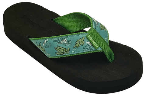 Tidewater Women's Swimming Sea Turtles Sandals