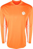 Drake Clemson L/S Performance Crew