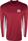 Drake Mississippi State L/S Performance Crew