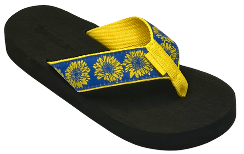 Tidewater Women's Summer Sunflowers Sandals